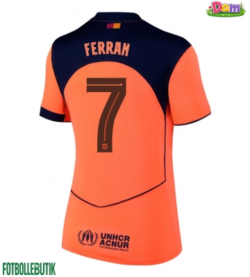 Barcelona Ferran Torres #7 Tredje Tröja Kvinnor 2025-26 Kortärmad